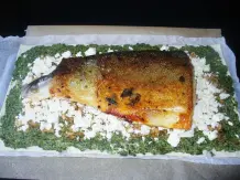 Spinat-Feta-Strudel mit frischem Wildlachs