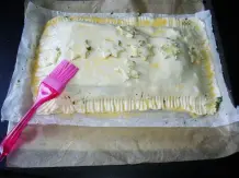 Spinat-Feta-Strudel mit frischem Wildlachs