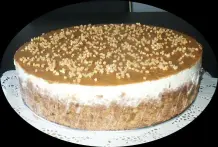 Fruchtig frische Kühlschranktorte mit Knusperdeckel