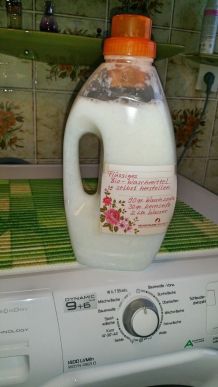 Flüssiges Waschmittel selbst herstellen