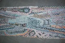 Fleckerlteppich herstellen