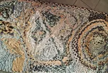 Fleckerlteppich herstellen