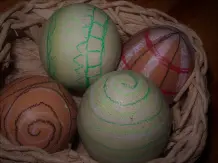 Ostereier natürlich färben