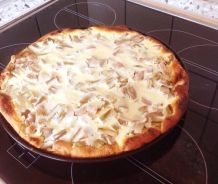 Rhabarberkuchen mit Rahmguss
