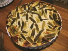 Käse-Spargel-Tarte