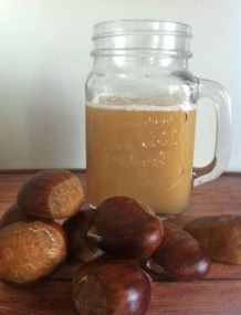 Leckerer Maronen-Chai-Latte