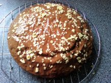 Nusskuchen mit Eierlikör