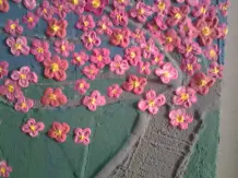 Leinwand gestalten: Strukturpaste selber herstellen