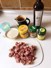 Risotto mit Blutwurst