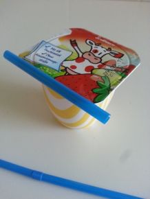 Offene Joghurtbecher und Co verschließen