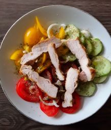 Einfacher & gesunder Abendbrotteller