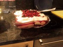 Creme Ahoi - feines Heidelbeerdessert mit weißer Schokolade