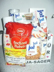 Geschenk zur Hochzeit: Für Ja-Sager