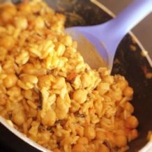 Kichererbsen-Curry mit Kokosmilch - vegan