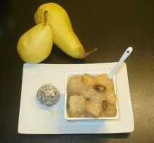 Birnenkompott mit Sago