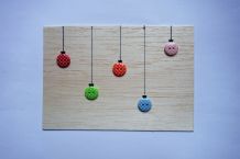 Postkarten aus Balsaholz ~ DIY