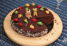 Bumerang-Schokoladenkuchen