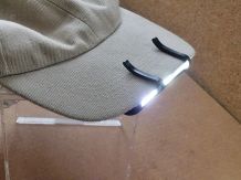 Cap Leuchte: Lampe an der Schirmmütze