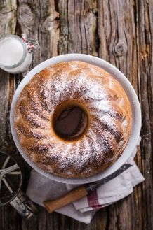 Saftiger und lockerer Marmorkuchen