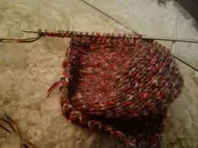 Gestrickte Haus- oder Bettsocken