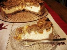 Weihnachtliche Quark-Schmand-Torte