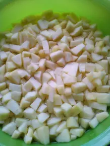 Leckerer Apfel-Kirsch-Kuchen