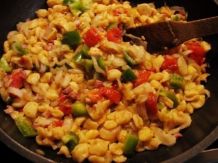 Chicoree-Knöpfle-Pfanne
