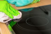 Hologramme im Glaskeramikfeld entfernen