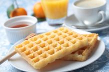 Leckere Waffeln mit natürlichem Fruchtaroma
