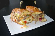 "Pulled Goose": Ein Männersandwich