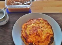 Kartoffelpuffer mit Süßkartoffeln und Möhren