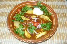 Tex-Mex-Hühnersuppe aus dem Schnellkochtopf