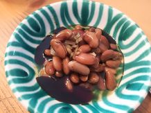Bohnensalat aus getrockneten Bohnen