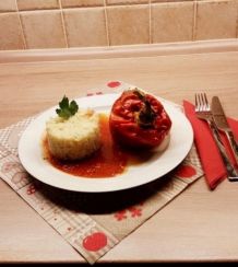 Gefüllte Paprikaschoten
