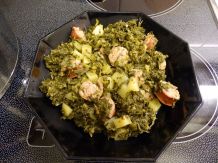 Grünkohl mit Mettwurst und Kartoffeln