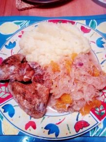 Hähnchen auf Rebhuhnart aus dem Schnellkochtopf