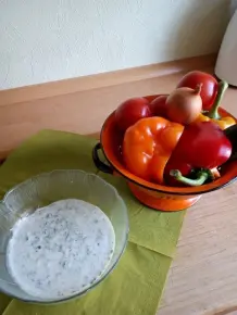 Joghurt-Salatdressing ohne Essig und Öl