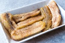 Mikrowellen-Blitznachtisch für überreife Bananen