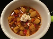 Köstliches Kartoffelgulasch