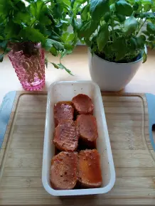 Filetscheiben vom Schwein im Speckmantel & Kartoffelgratin