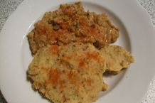 Lauch mit scharfer Erdnusssoße - vegetarisch