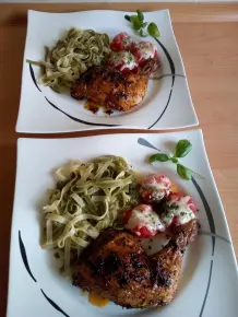 Hähnchenkeulen aus dem Backofen