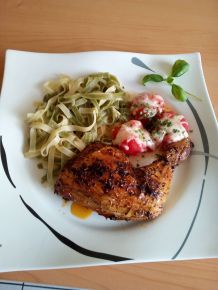 Hähnchenkeulen aus dem Backofen