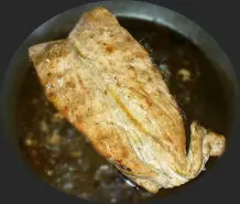 Filetspitzen-Makkaroniauflauf mit grünem Spargel