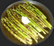 Filetspitzen-Makkaroniauflauf mit grünem Spargel
