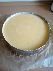 Pfirsich-Sahne-Torte mit Frischkäse