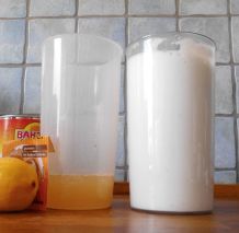 Ersatz für Eischnee aus Kichererbsenwasser