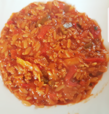 Falsches Risotto (mit Kritharaki-Nudeln)