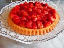 Erdbeertorte mit Guss