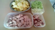 Saarländische Lyonerpfanne